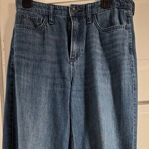 Rag and Bone Lori Mid rise wide leg jean size 26